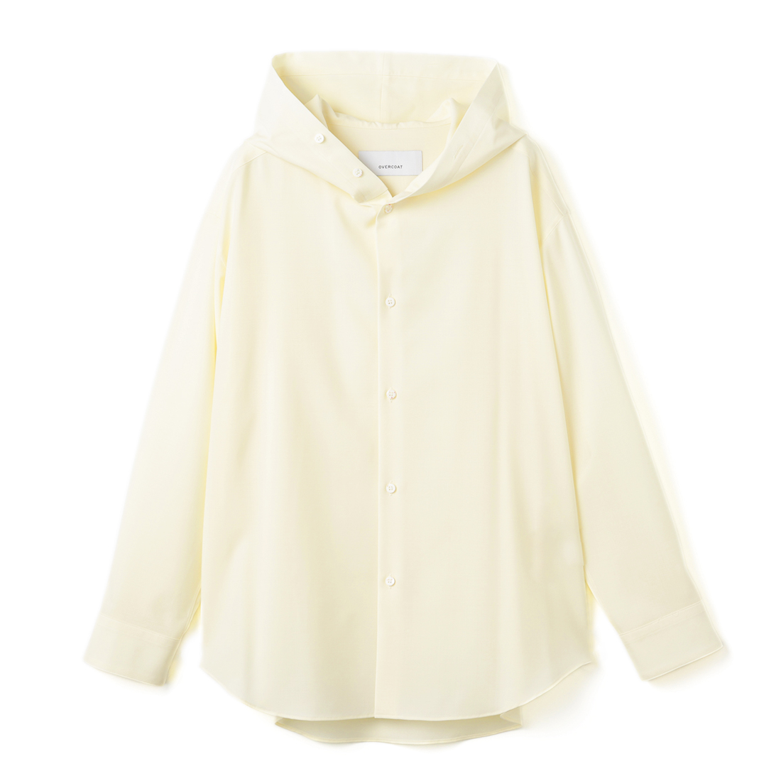 OVERCOAT＜オーバーコート＞ フード付きウールシャツ