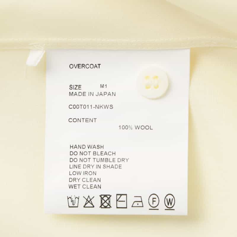 OVERCOAT OVERCOAT＜オーバーコート＞ フード付きウールシャツ OFF WHITE