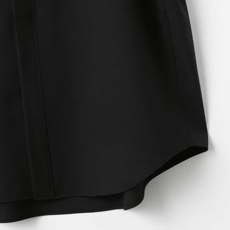 OVERCOAT OVERCOAT＜オーバーコート＞ ウールシャツ BLACK