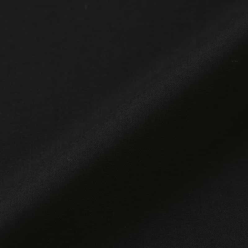 OVERCOAT OVERCOAT＜オーバーコート＞ ウールシャツ BLACK