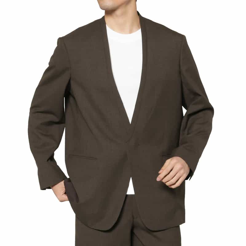 OVERCOAT＜オーバーコート＞ バーニーズ　ニューヨーク限定 セットアップノーカラージャケット