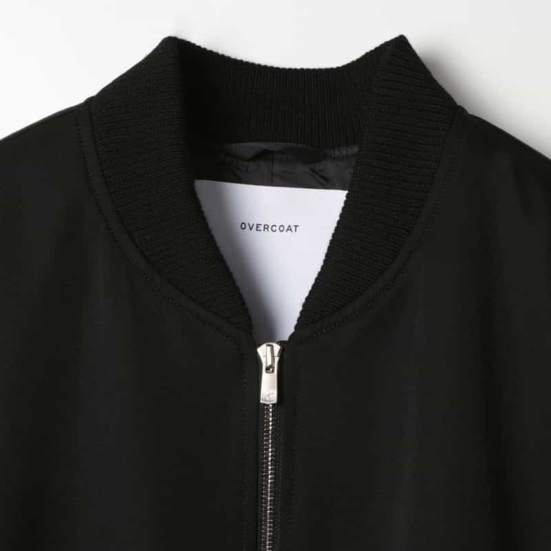 OVERCOAT OVERCOAT＜オーバーコート＞ ボンバージャケット BLACK