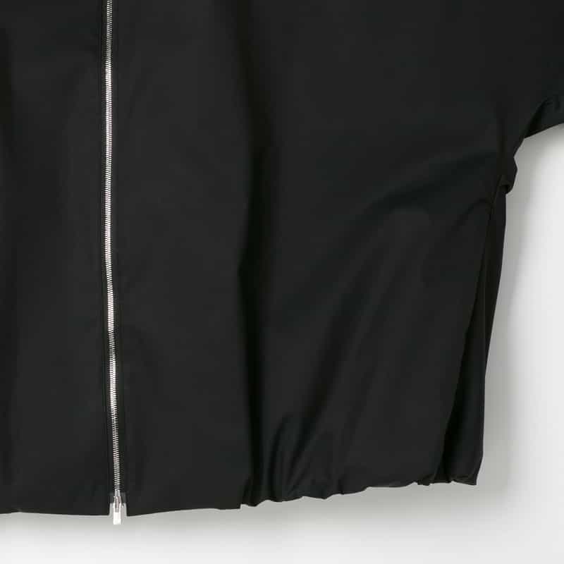 OVERCOAT OVERCOAT＜オーバーコート＞ ジップアップブルゾン BLACK