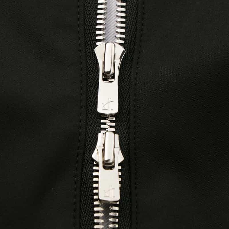 OVERCOAT OVERCOAT＜オーバーコート＞ ジップアップブルゾン BLACK