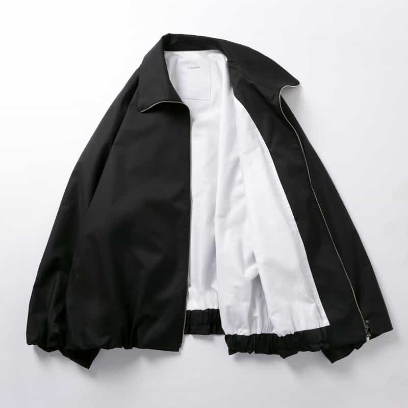 OVERCOAT OVERCOAT＜オーバーコート＞ ジップアップブルゾン BLACK