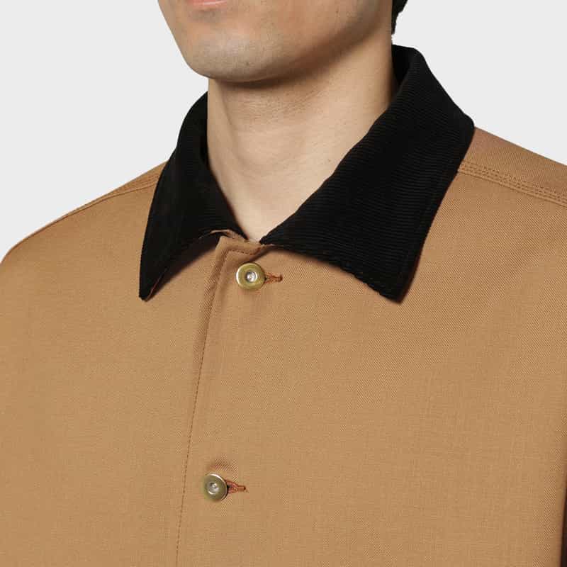 OVERCOAT OVERCOAT＜オーバーコート＞ ワークジャケット CAMEL