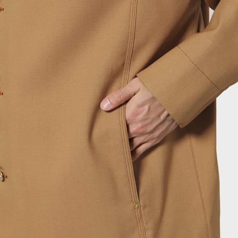 OVERCOAT OVERCOAT＜オーバーコート＞ ワークジャケット CAMEL