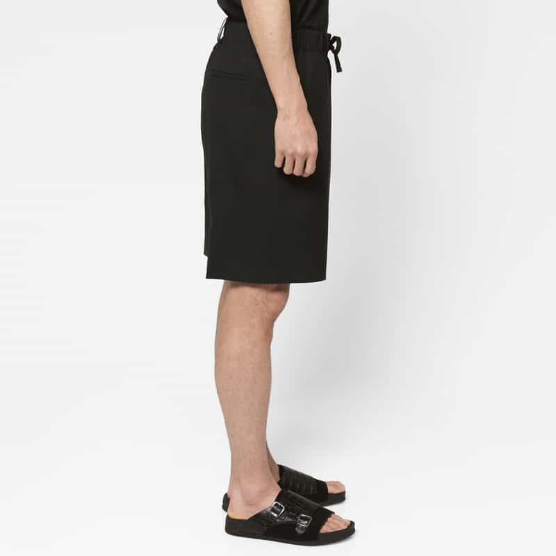 OVERCOAT OVERCOAT＜オーバーコート＞ ドローコード付きショーツ BLACK