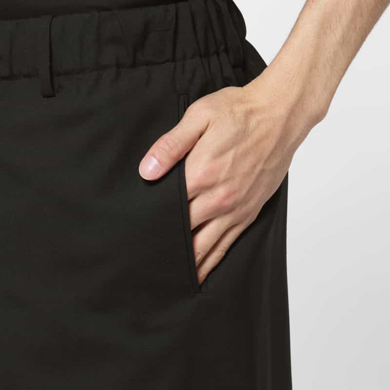 OVERCOAT OVERCOAT＜オーバーコート＞ ドローコード付きショーツ BLACK