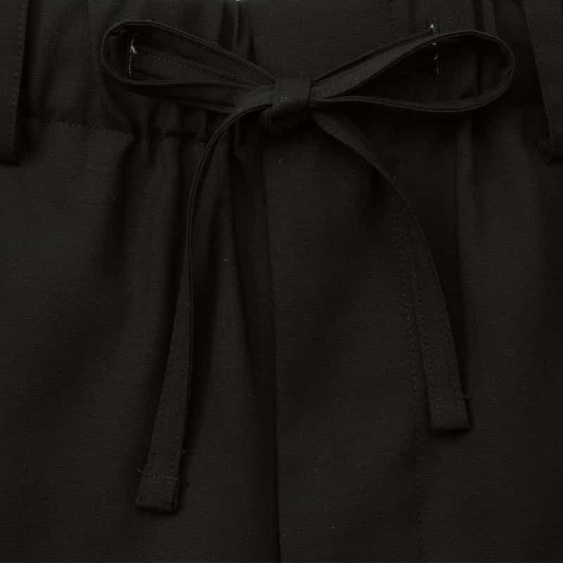 OVERCOAT OVERCOAT＜オーバーコート＞ ドローコード付きショーツ BLACK