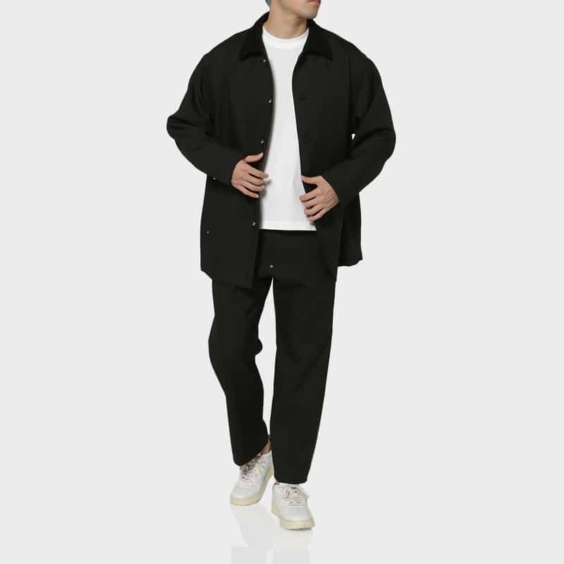 OVERCOAT OVERCOAT＜オーバーコート＞ イージーパンツ BLACK