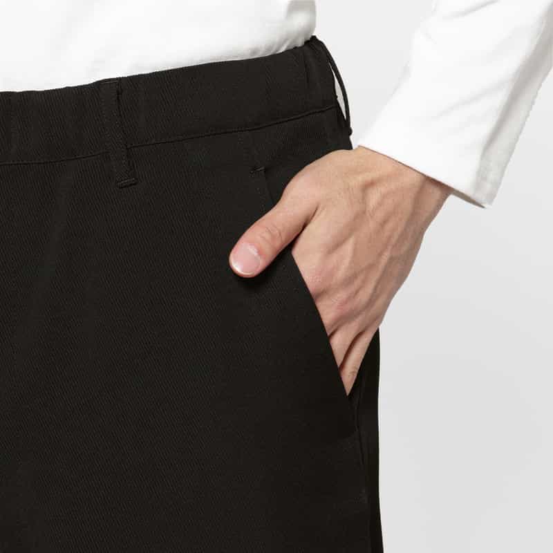 OVERCOAT OVERCOAT＜オーバーコート＞ ワイドパンツ BLACK