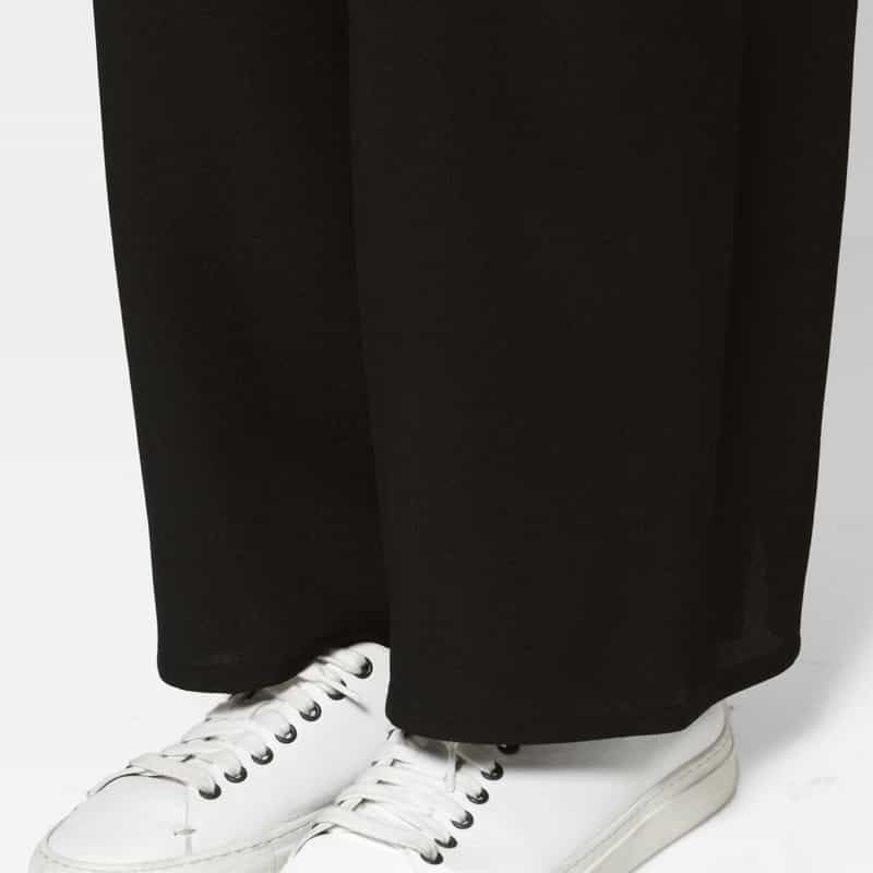 OVERCOAT OVERCOAT＜オーバーコート＞ ワイドパンツ BLACK