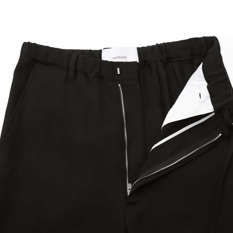 OVERCOAT OVERCOAT＜オーバーコート＞ ワイドパンツ BLACK