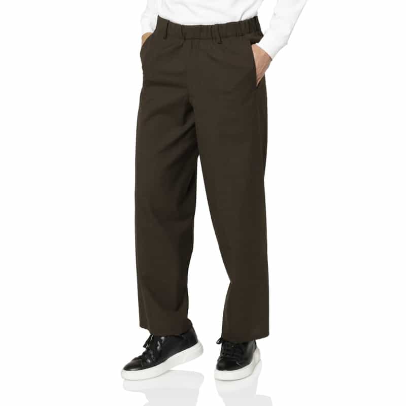 OVERCOAT OVERCOAT＜オーバーコート＞ バーニーズ　ニューヨーク限定 セットアップイージーパンツ BROWN