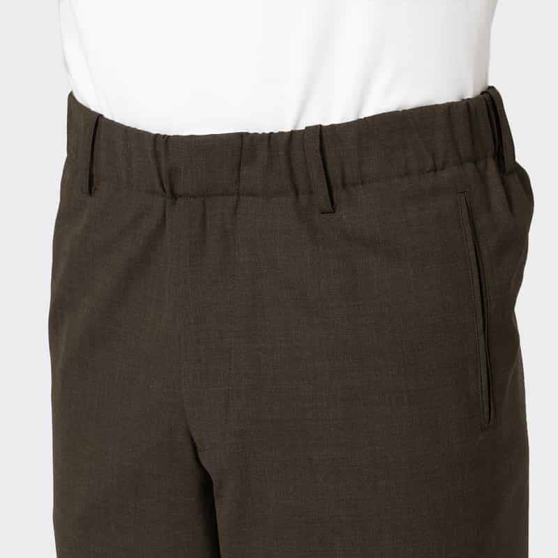 OVERCOAT OVERCOAT＜オーバーコート＞ バーニーズ　ニューヨーク限定 セットアップイージーパンツ BROWN