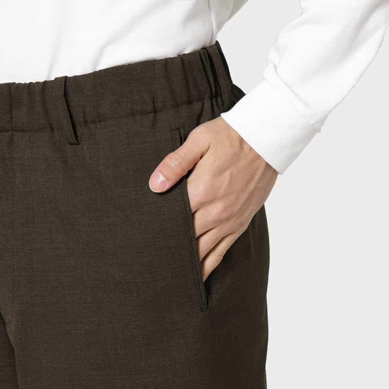 OVERCOAT OVERCOAT＜オーバーコート＞ バーニーズ　ニューヨーク限定 セットアップイージーパンツ BROWN