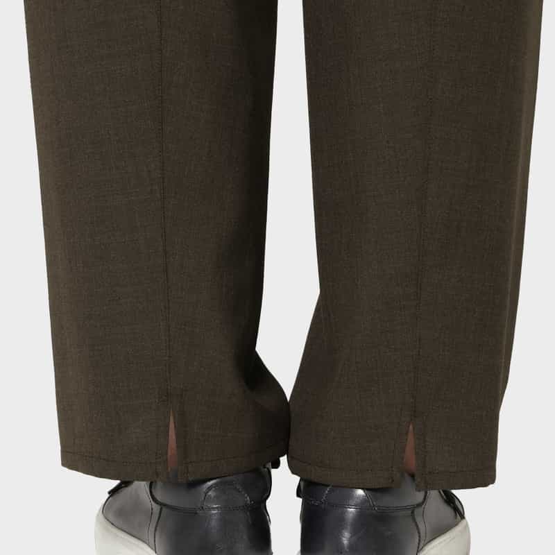 OVERCOAT OVERCOAT＜オーバーコート＞ バーニーズ　ニューヨーク限定 セットアップイージーパンツ BROWN