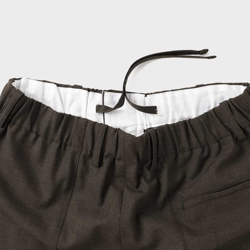 OVERCOAT OVERCOAT＜オーバーコート＞ バーニーズ　ニューヨーク限定 セットアップイージーパンツ BROWN