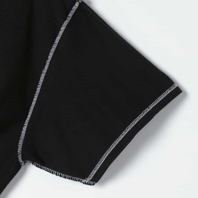 OVERCOAT OVERCOAT＜オーバーコート＞ プリントTシャツ BLACK