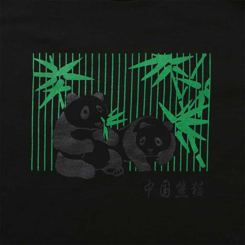 OVERCOAT OVERCOAT＜オーバーコート＞ プリントTシャツ BLACK