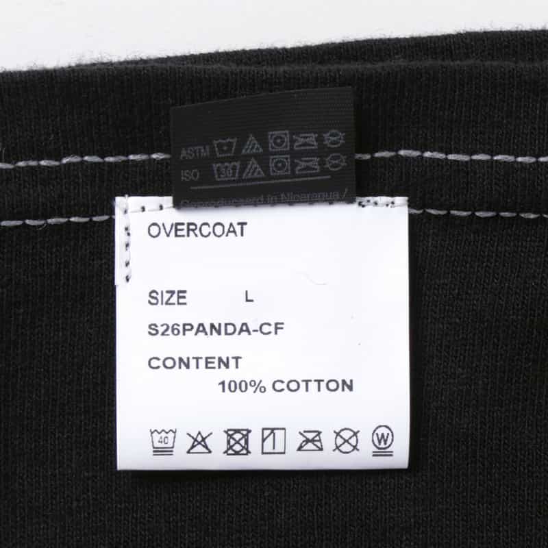 OVERCOAT OVERCOAT＜オーバーコート＞ プリントTシャツ BLACK