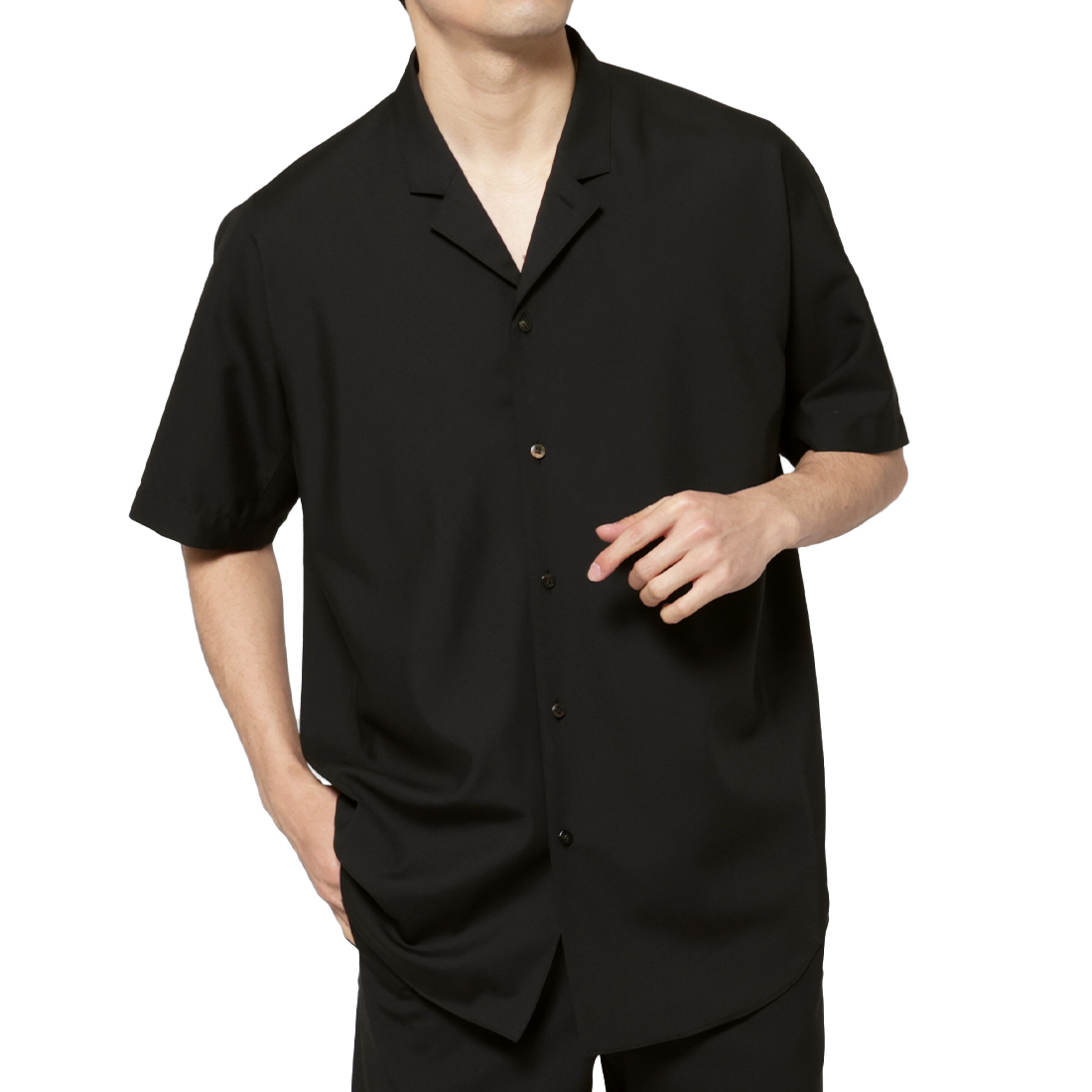 OVERCOAT＜オーバーコート＞ オープンカラーシャツ