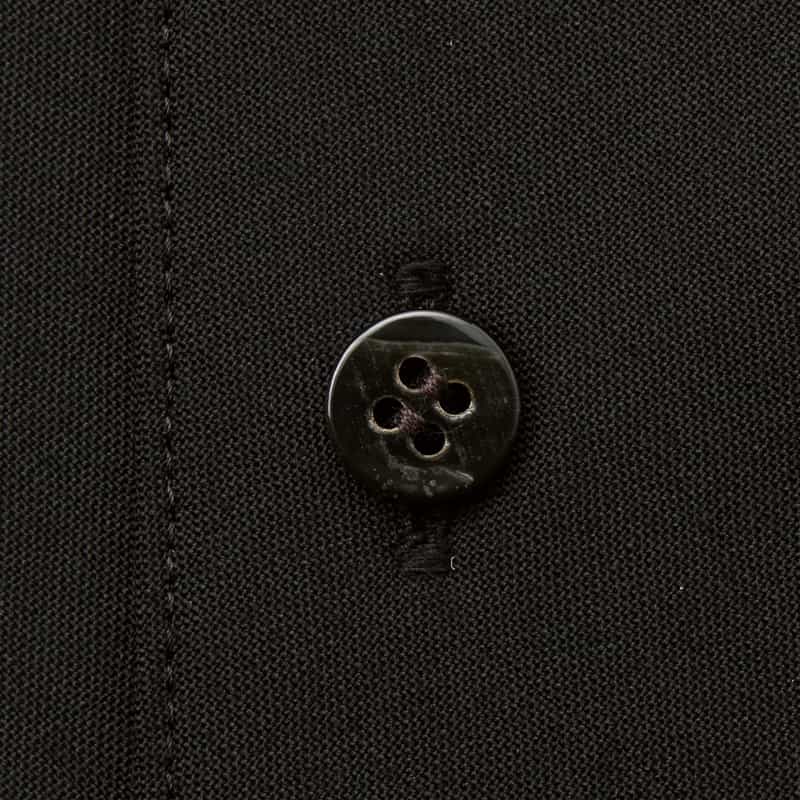 OVERCOAT OVERCOAT＜オーバーコート＞ オープンカラーシャツ BLACK