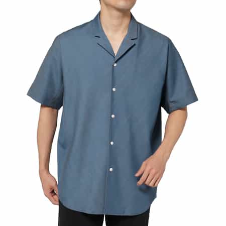 OVERCOAT＜オーバーコート＞ オープンカラーシャツ