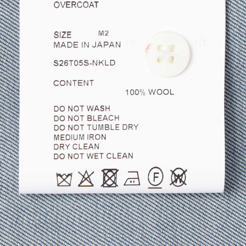 OVERCOAT OVERCOAT＜オーバーコート＞ オープンカラーシャツ BLUE