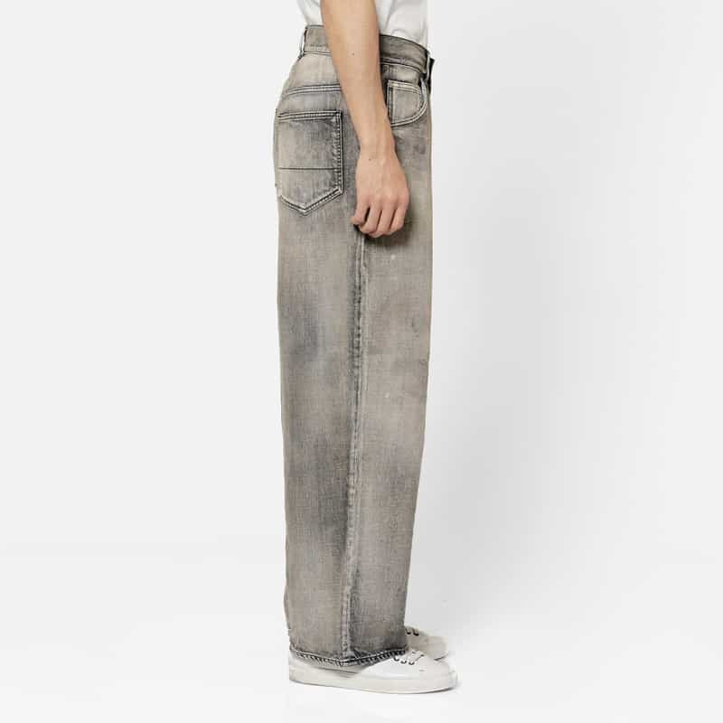 ANCELLM ANCELLM＜アンセルム＞ テーパードデニムパンツ BLACK