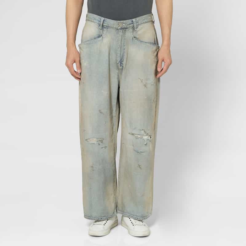 ANCELLM ANCELLM＜アンセルム＞ デニムパンツ NAVY