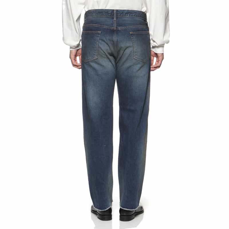 ANCELLM ANCELLM＜アンセルム＞ ストレートデニムパンツ NAVY