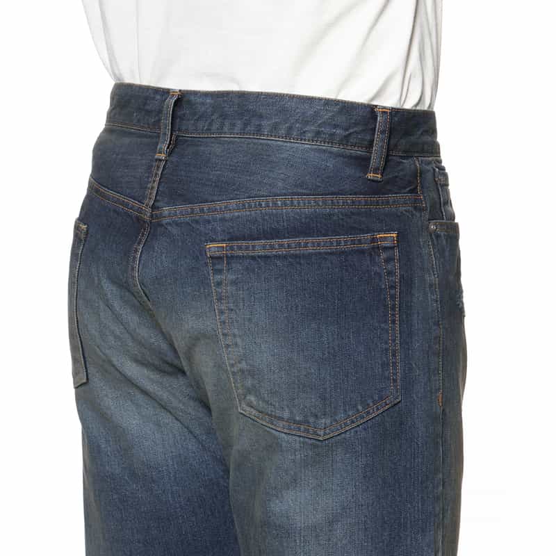 ANCELLM ANCELLM＜アンセルム＞ ストレートデニムパンツ NAVY