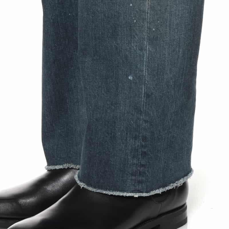 ANCELLM ANCELLM＜アンセルム＞ ストレートデニムパンツ NAVY