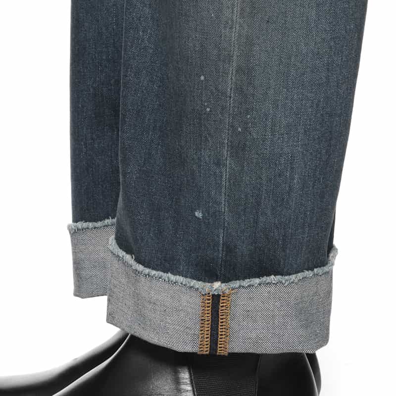 ANCELLM ANCELLM＜アンセルム＞ ストレートデニムパンツ NAVY