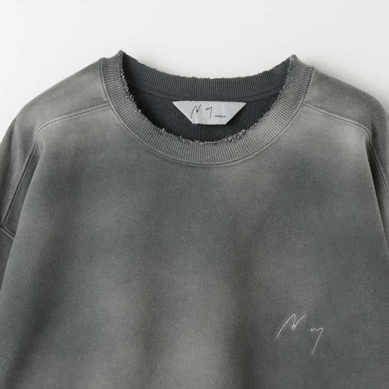 ANCELLM ANCELLM＜アンセルム＞ スウェットプルオーバー GRAY