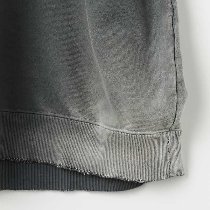 ANCELLM ANCELLM＜アンセルム＞ スウェットプルオーバー GRAY