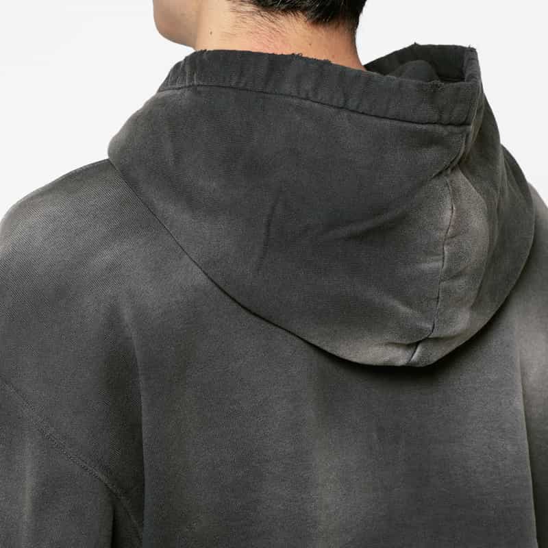 ANCELLM ANCELLM＜アンセルム＞ ハーフジップスウェットフーディ BLACK