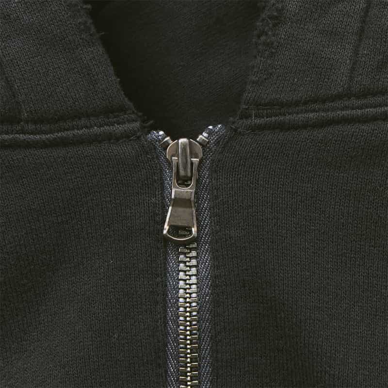 ANCELLM ANCELLM＜アンセルム＞ ハーフジップスウェットフーディ BLACK