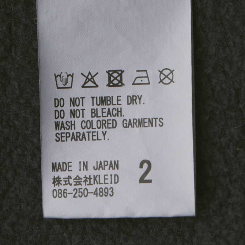 ANCELLM ANCELLM＜アンセルム＞ ハーフジップスウェットフーディ BLACK