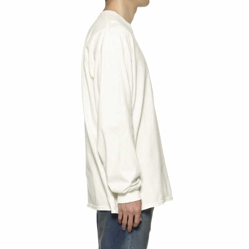 ANCELLM ANCELLM＜アンセルム＞ ロングスリーブカットソー WHITE