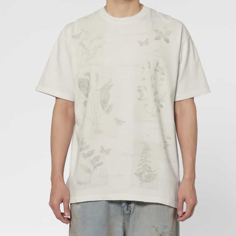 ANCELLM ANCELLM＜アンセルム＞ グラフィックTシャツ WHITE