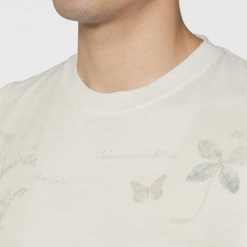 ANCELLM ANCELLM＜アンセルム＞ グラフィックTシャツ WHITE