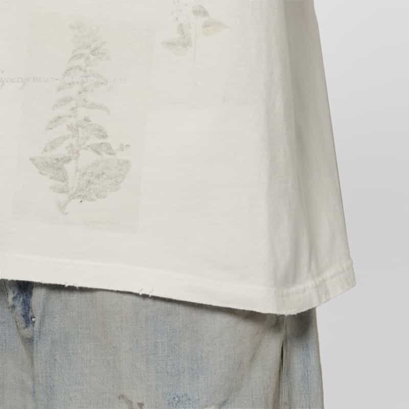 ANCELLM ANCELLM＜アンセルム＞ グラフィックTシャツ WHITE