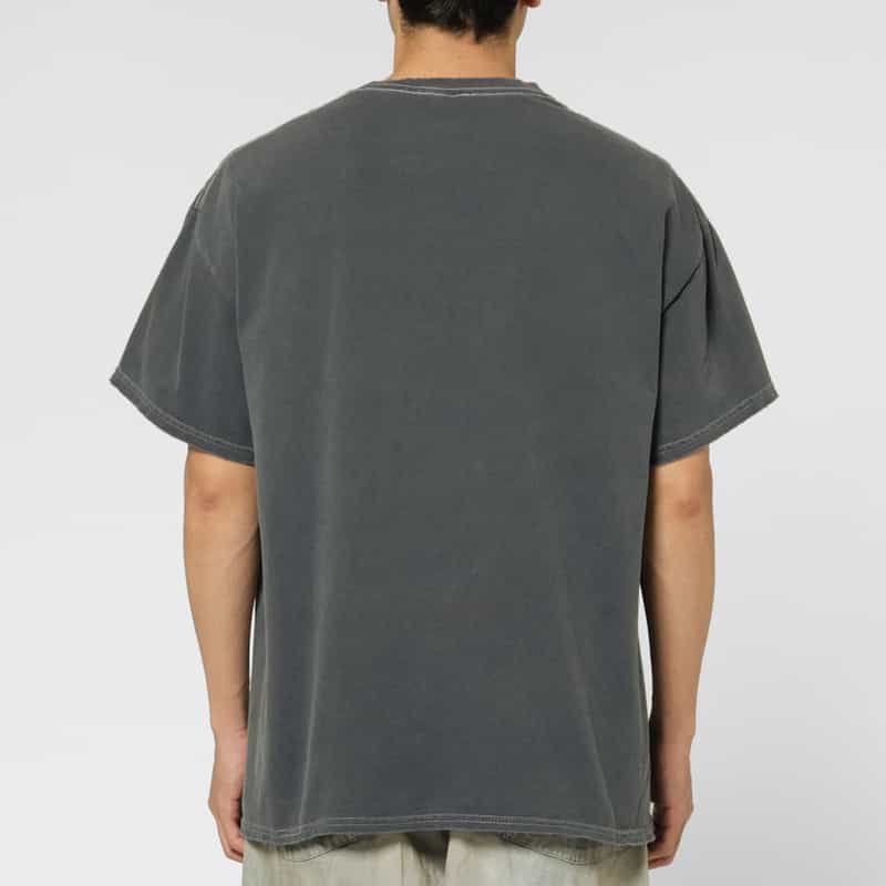 ANCELLM ANCELLM＜アンセルム＞ ヴィンテージ加工Tシャツ NAVY