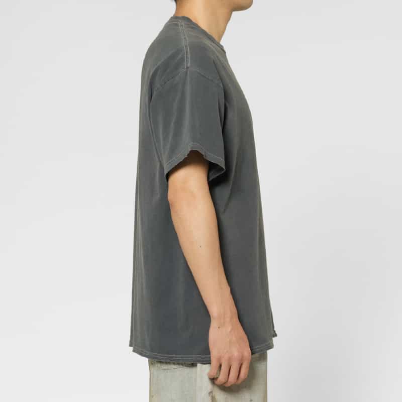 ANCELLM ANCELLM＜アンセルム＞ ヴィンテージ加工Tシャツ NAVY