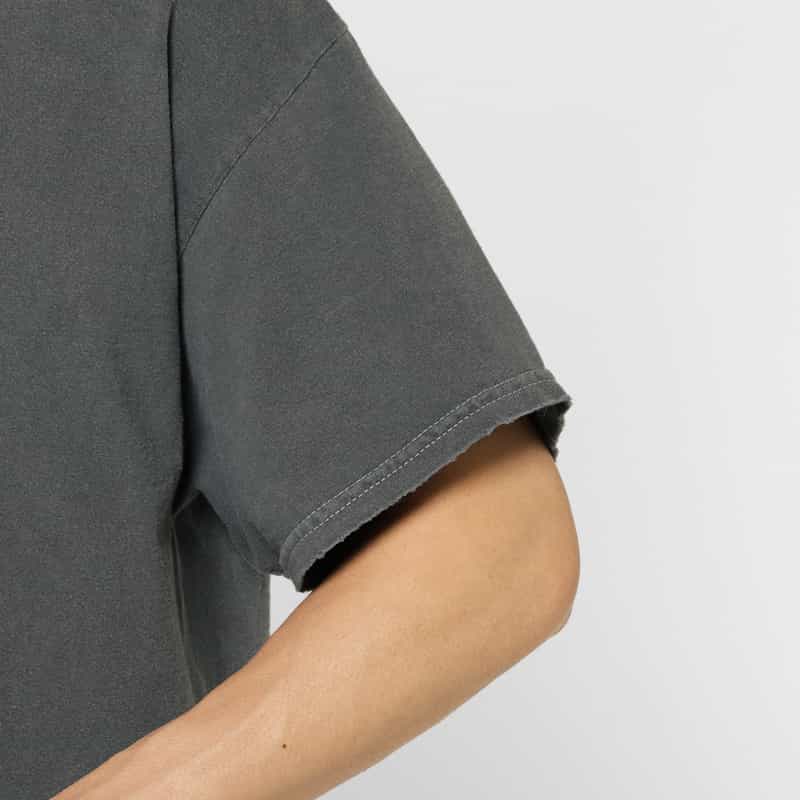 ANCELLM ANCELLM＜アンセルム＞ ヴィンテージ加工Tシャツ NAVY