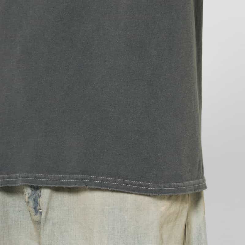 ANCELLM ANCELLM＜アンセルム＞ ヴィンテージ加工Tシャツ NAVY