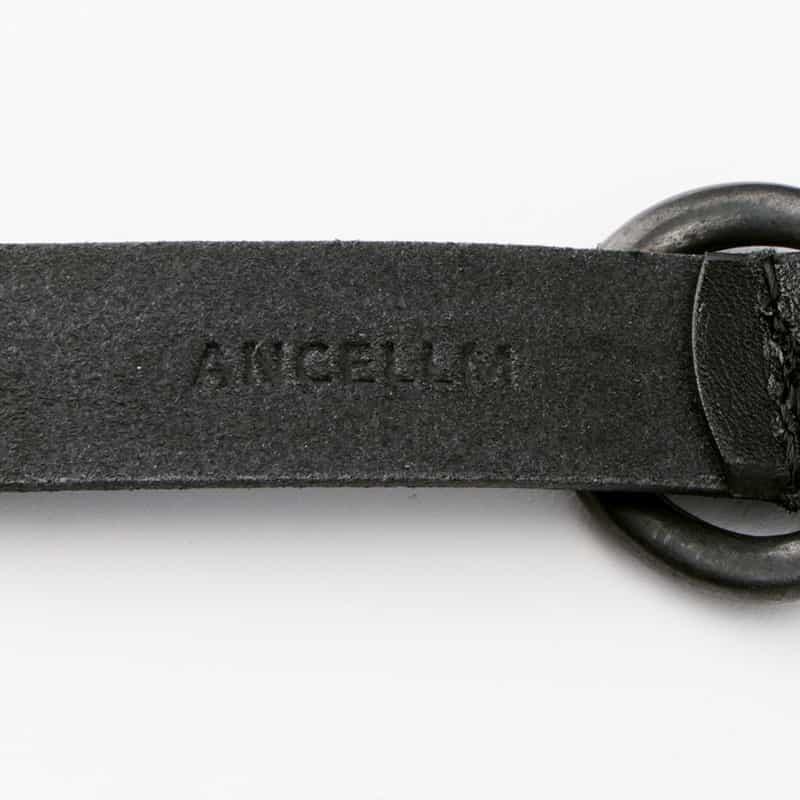 ANCELLM ANCELLM＜アンセルム＞ レザーベルト BLACK